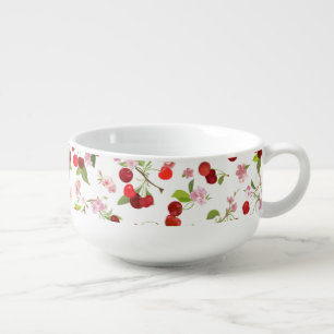 Cherry Pattern 1 Soup Mug