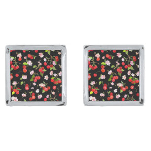 Cherry Pattern 2 Cufflinks