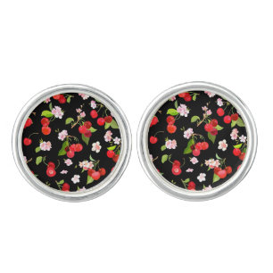 Cherry Pattern 2 Cufflinks