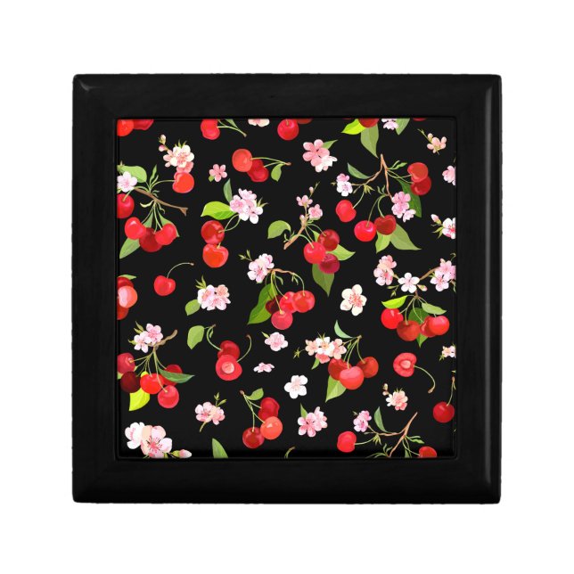 Cherry Pattern 2 Gift Box (Front)