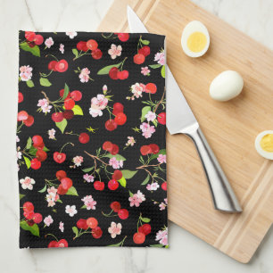 Cherry Pattern 2 Kitchen Towel