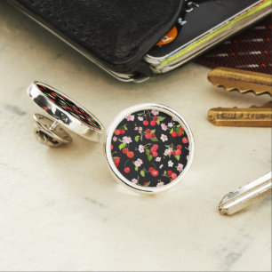 Cherry Pattern 2 Lapel Pin