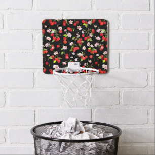 Cherry Pattern 2 Mini Basketball Hoop