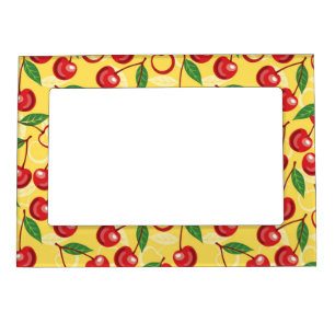 Cherry pattern magnetic frame