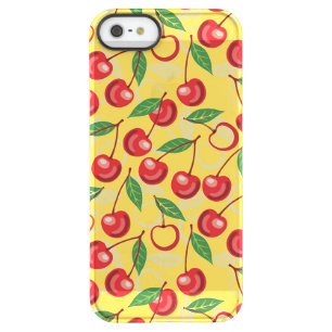 Cherry pattern permafrost iPhone SE/5/5s case