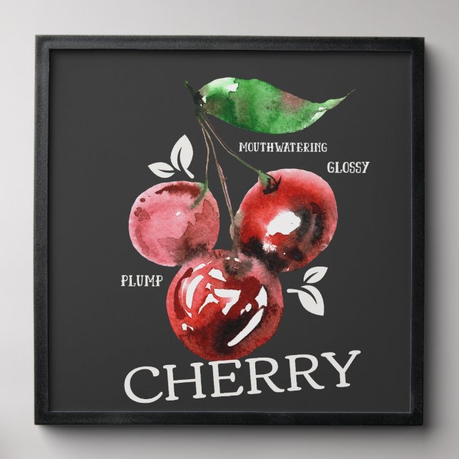 Cherry Peel And Stick Photo Tile (Front Set)