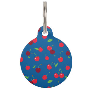 Cherry Pet ID Tag