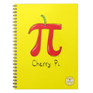 Cherry Pi Cute Math Pi Day Notebook