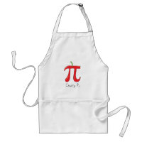 Cherry Pi Cute Math Pi Day Pie Baking Apron