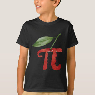 Cherry Pi Day Funny Pie Cherries 3.14 Humor Scienc T-Shirt