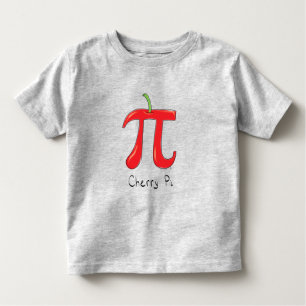Cherry Pi Symbol Kid's Math Toddler T-shirt