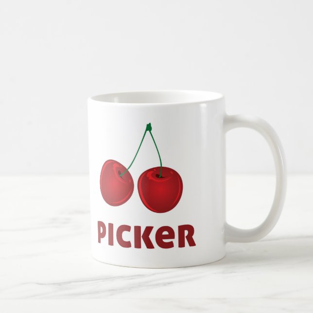Cherry Picker Coffee Mug (Right)