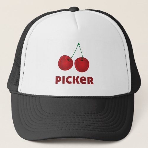 Cherry Picker Trucker Hat