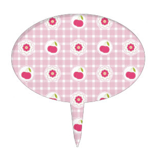 Cherry Picnic Cake Pick