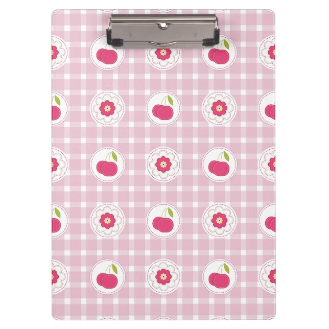 Cherry Picnic Clipboard (Front)