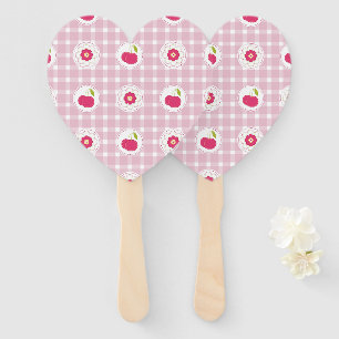Cherry Picnic Hand Fans