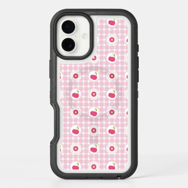 Cherry Picnic iPhone Case (Back)
