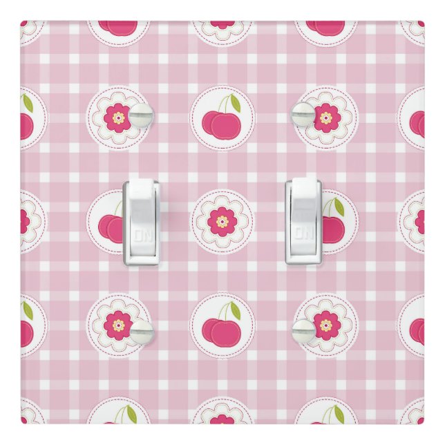 Cherry Picnic Light Plate (In Situ)