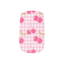 Cherry Picnic Minx Nail Wraps