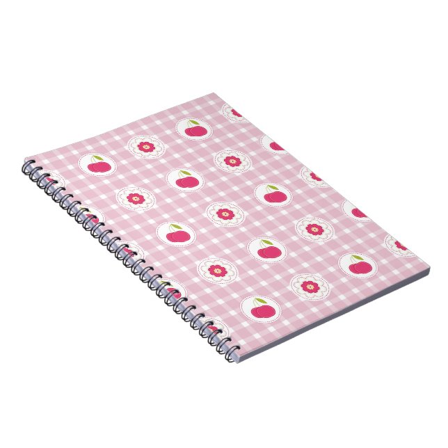 Cherry Picnic Photo Notebook (Right Side)