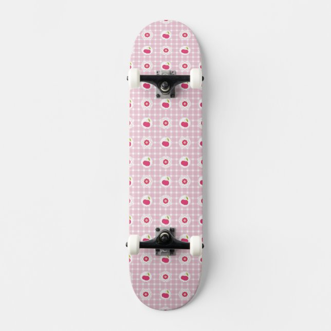 Cherry Picnic Skateboard (Front)