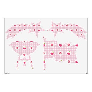 Cherry Picnic Wall Decals