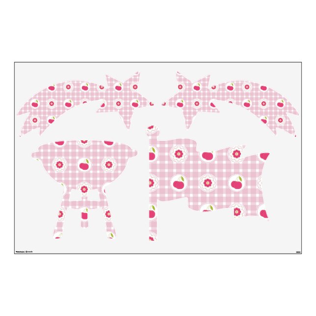 Cherry Picnic Wall Decals (Front)