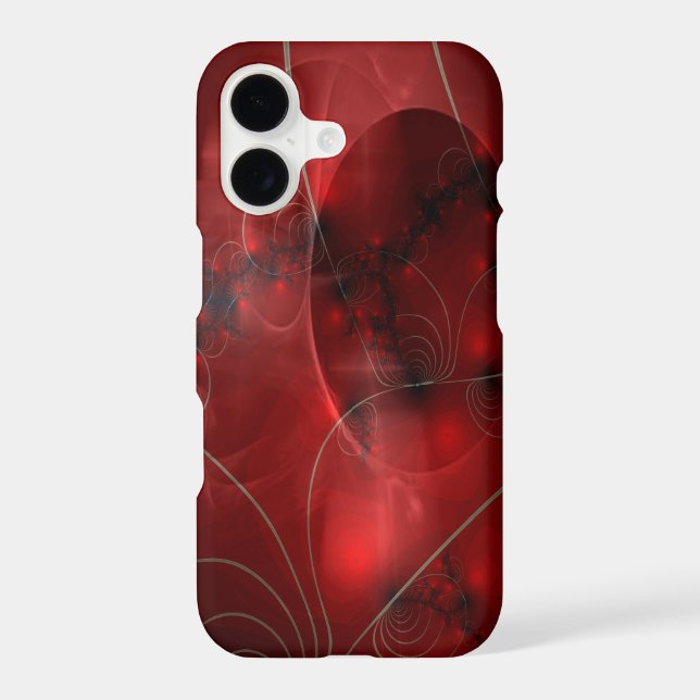 Cherry Pie Abstract Iphone Case (Back)