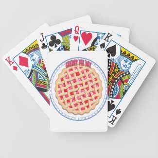 Cherry Pie Day - Appreciation Day Bicycle Playing Cards