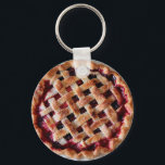 Cherry Pie Food Key Chain<br><div class="desc">Cherry Pie Food Key Chain</div>