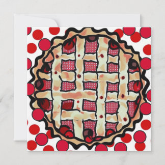 Cherry Pie Invitation