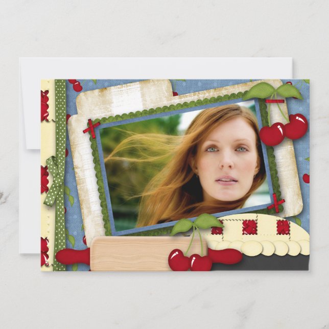 Cherry Pie Invitation (Front)