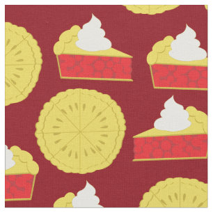 Cherry Pie Kids Cute Food Baby Nursery Fabric