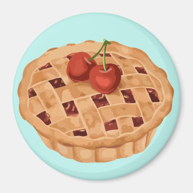 Cherry Pie Magnet (Front)