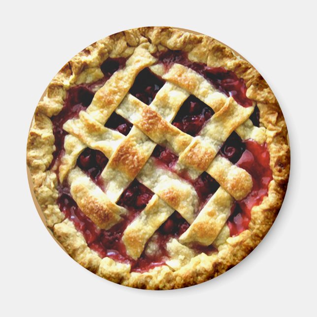 Cherry Pie Magnet (Front)