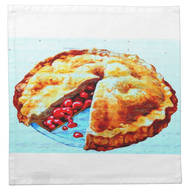 cherry pie napkins (Front)