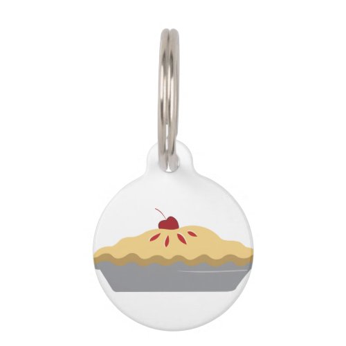 Cherry Pie Pet ID Tag