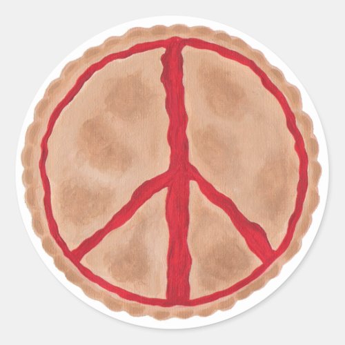 Cherry Pie Pies for peace stickers