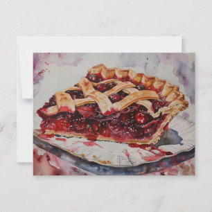 Cherry Pie Postcard
