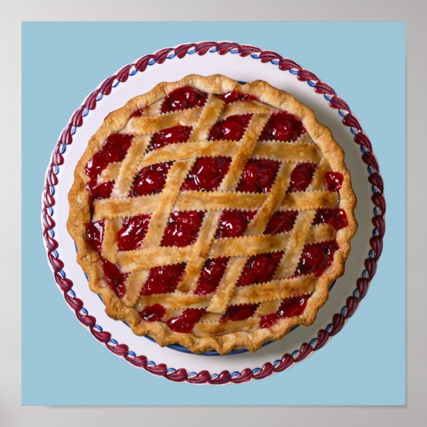 Cherry Pie Art & Wall Décor | Zazzle