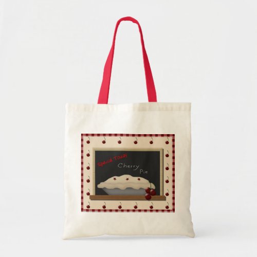 Cherry Pie Tote Bag