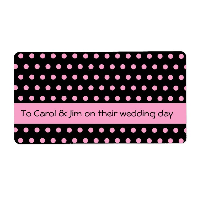 Cherry Pink Dots! Label (Front)