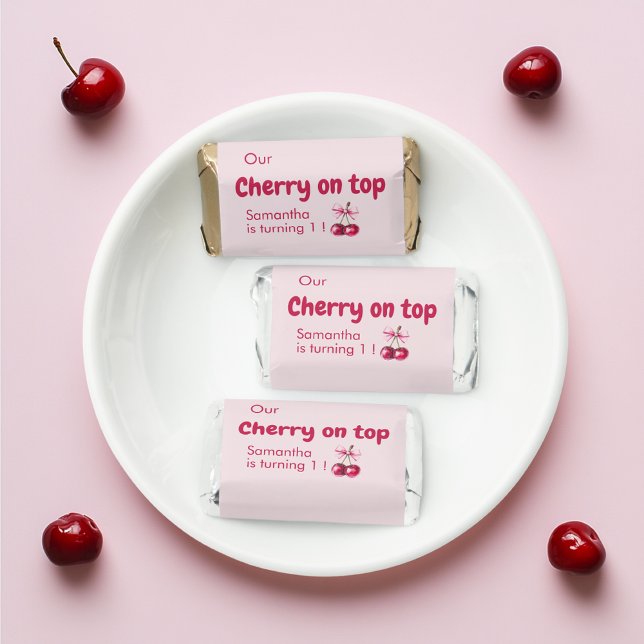 Cherry Pink & Red Birthday Hershey's Miniatures (Creator Uploaded)