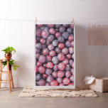 Cherry plum background fabric
