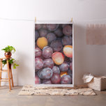 Cherry plum background fabric