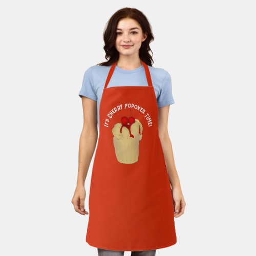 Cherry Popover  Apron