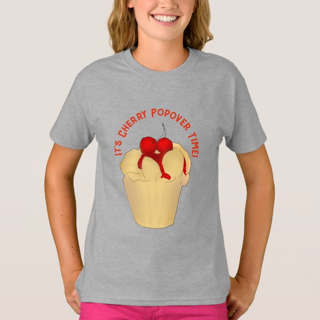 Cherry Popover  T-Shirt (Front)