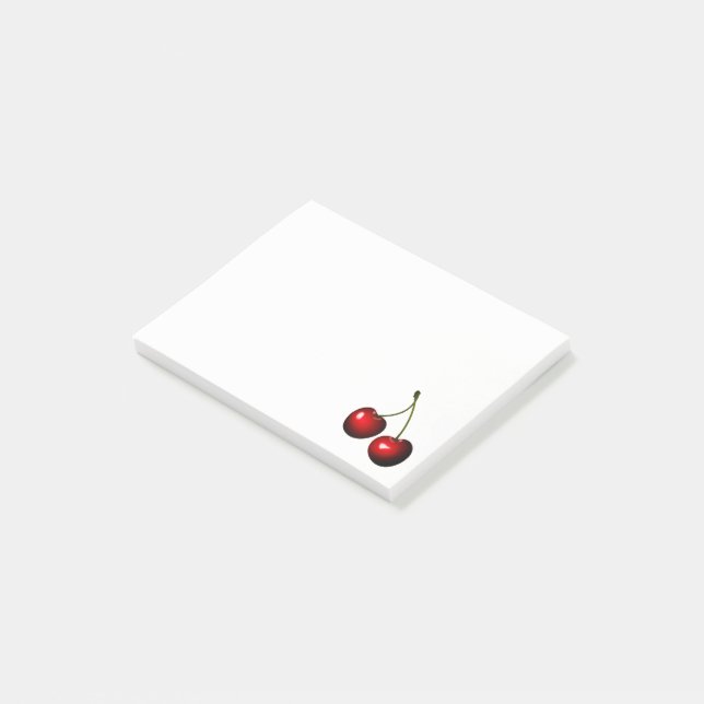 Cherry Post-it® Notes (Angled)