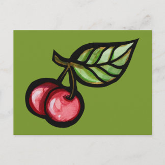 Cherry Postcard