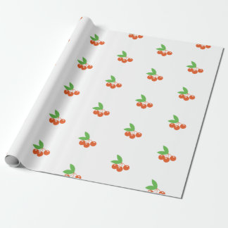 Cherry Print Wrapping Paper